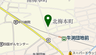 くぼた内科循環器科呼吸器科の地図画像