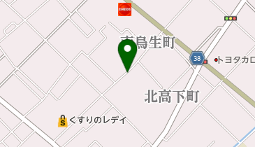 徳丸皮膚科の地図画像