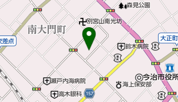 今治十全医院の地図画像