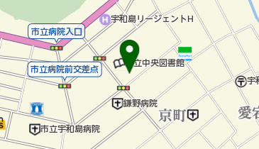 秋山医院の地図画像
