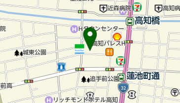 植田医院の地図画像