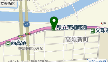 高須ヒカリ眼科の地図画像