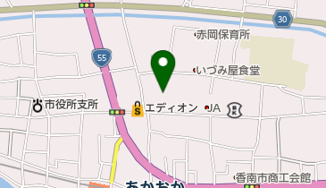 赤岡医院の地図画像