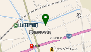 八井田医院の地図画像