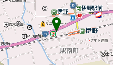 高岡内科の地図画像