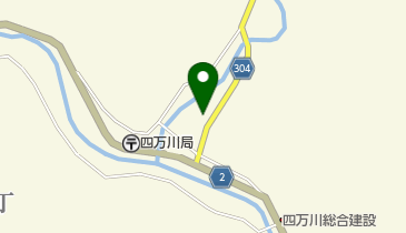 梼原町立四万川診療所の地図画像