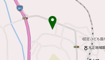 四万十町国民健康保険大正診療所の地図画像