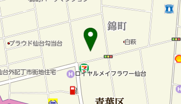 八丁目皮膚科クリニックの地図画像