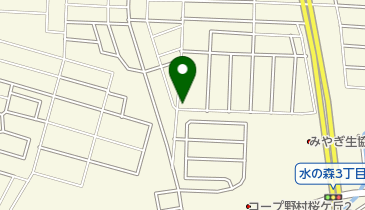 桜ヶ丘あおぞら内科の地図画像