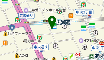 奥口内科クリニックの地図画像