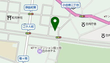 中條整形外科医院の地図画像