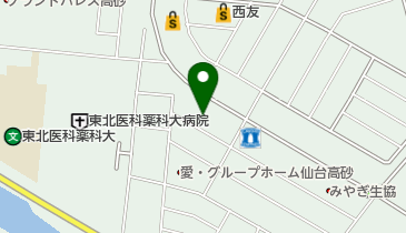 たかさご整形外科の地図画像