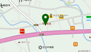 今野医院の地図画像