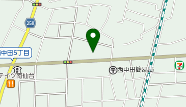 みなみ仙台皮膚科クリニックの地図画像