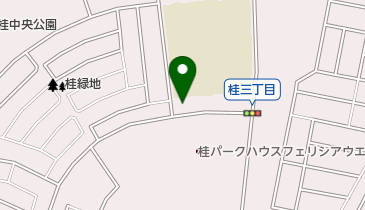 桂耳鼻科の地図画像