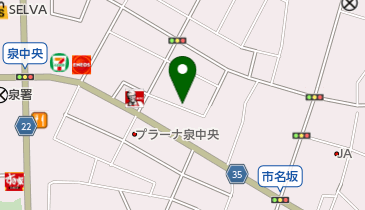 フォレスト内科クリニックの地図画像