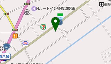 多賀城腎・泌尿器クリニックの地図画像