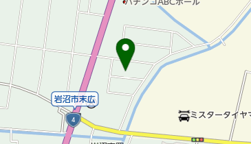 岩沼泌尿器科クリニックの地図画像