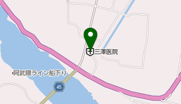 三澤医院の地図画像