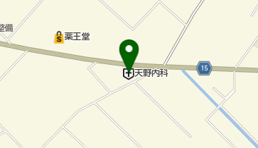 天野内科クリニックの地図画像