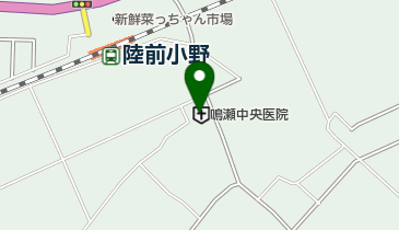 鳴瀬中央医院の地図画像