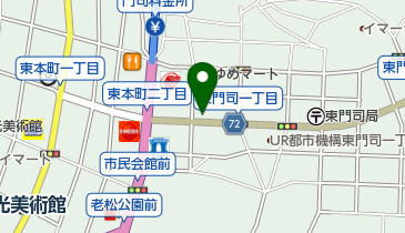 植田外科胃腸科医院の地図画像