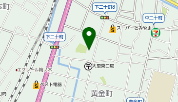 こうゆうクリニックの地図画像