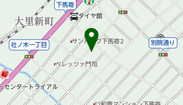 貝塚小児科医院の地図画像