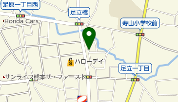 あだち宇野内科クリニックの地図画像