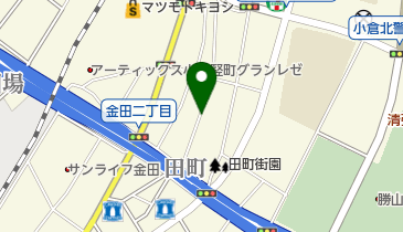 田中整形外科医院の地図画像