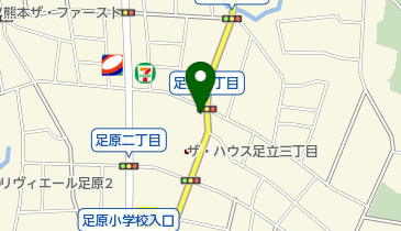 あだち古賀クリニックの地図画像