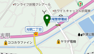 鍵山医院の地図画像