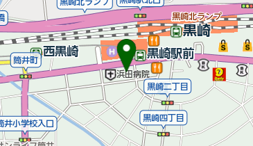 末吉耳鼻咽喉科医院の地図画像