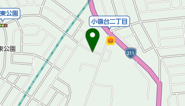 ひがし眼科耳鼻咽喉科医院の地図画像