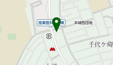 脇園耳鼻咽喉科医院の地図画像