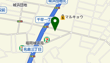 千鳥橋病院附属城浜診療所の地図画像