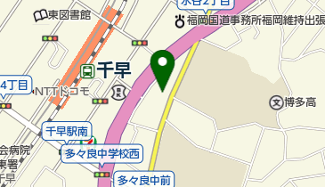 ふくどめ内科医院の地図画像