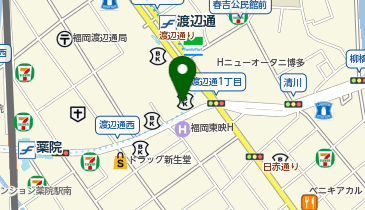 耳鼻咽喉科柴田クリニックの地図画像