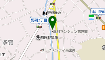 野間眼科診療所の地図画像