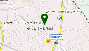 西田内科消化器科医院の地図画像