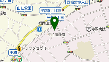 田中皮膚科クリニックの地図画像