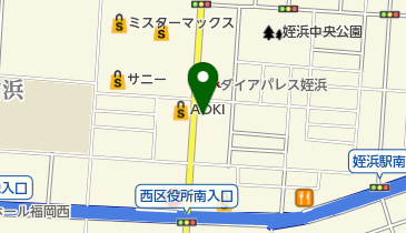 岸田内科医院の地図画像