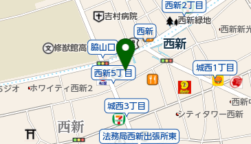 松口整形外科クリニックの地図画像