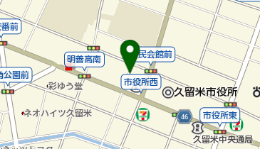 本間小児科医院の地図画像