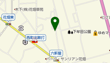 宇都内科医院の地図画像