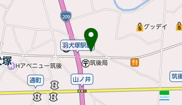 山下眼科医院の地図画像