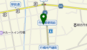 藤田中央医院の地図画像