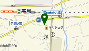 八屋第一診療所の地図画像