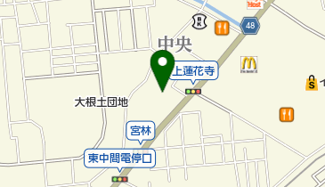 松尾耳鼻咽喉科医院の地図画像