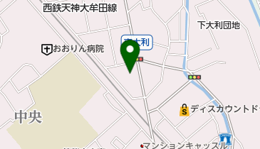 松田耳鼻咽喉科の地図画像